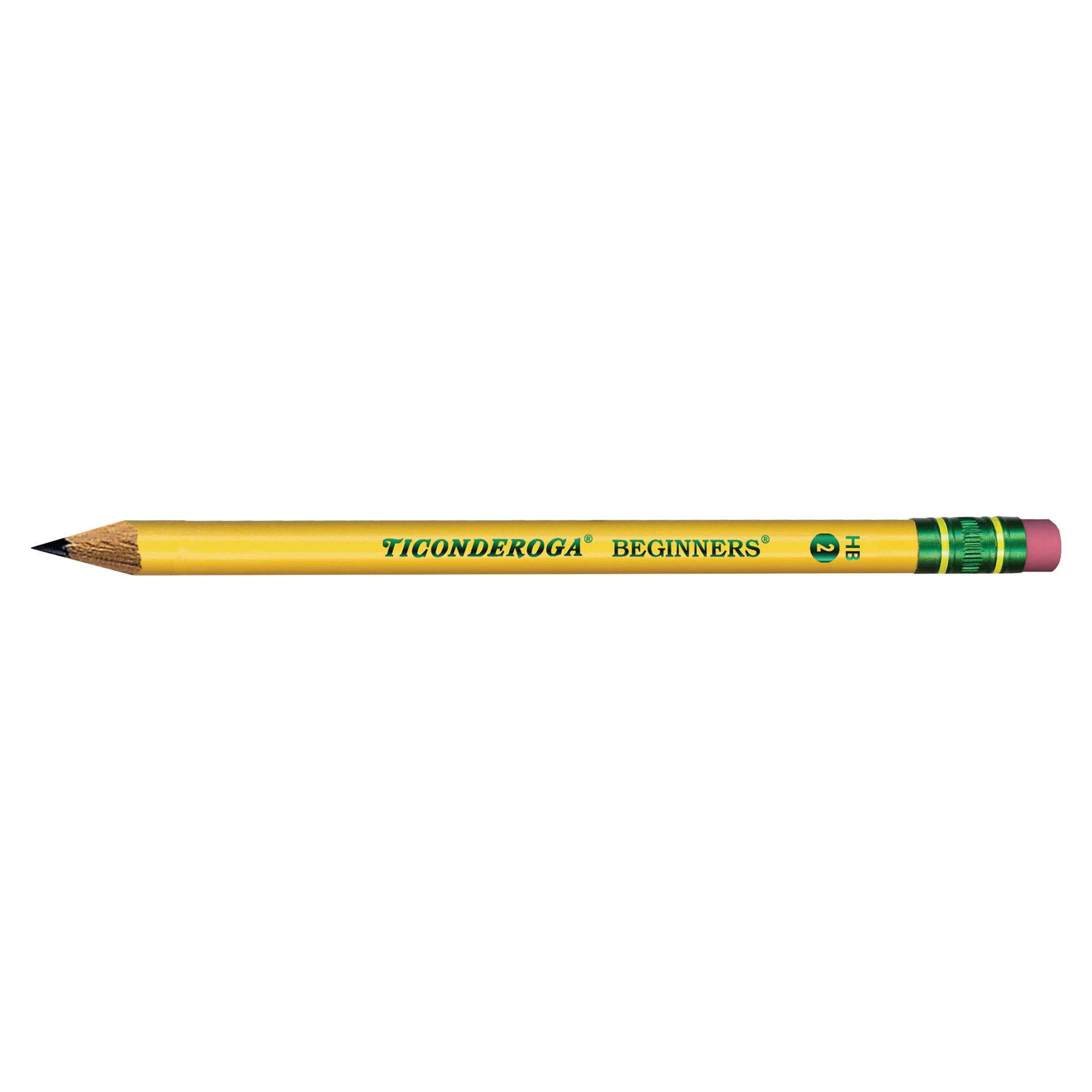 Dixon Ticonderoga My First Pencils 6 Pencils #2 HB 33306 Latex Free Eraser