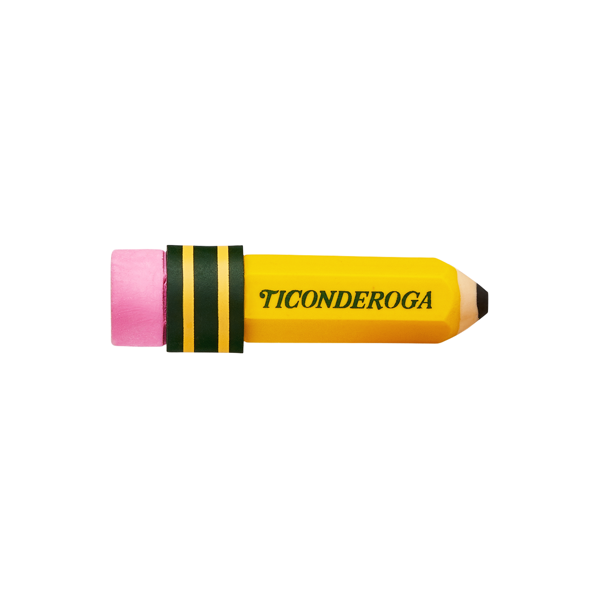 3-pack 389532pack for sale online Ticonderoga Pencil-shaped Erasers Latex