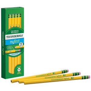 24 2.5 F Drawing Pencils, Sketching Pencils 24 Box Dixon Ticonderoga Wood  Cased Graphite Pro Pencils Artists Set 