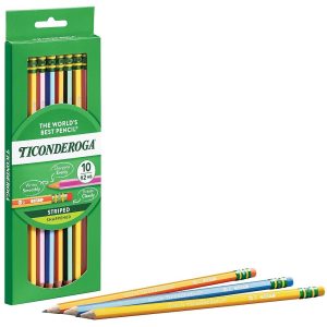 Dixon - Ticonderoga Pencil - Ticonderoga Pencils, 4/Pkg. - Carded - Sam  Flax Atlanta