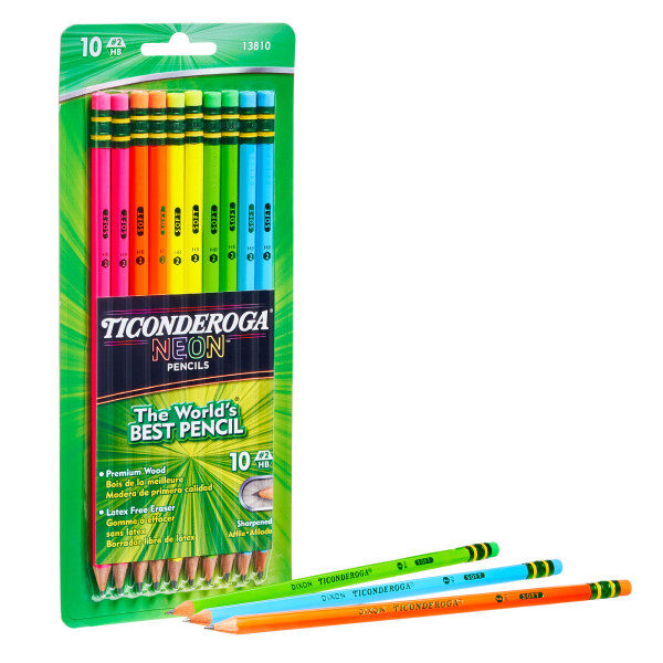Yellow 4-Pack Includes Bonus Sharpener My First Pencils Pre-Sharpened with Eraser Wood-Cased #2 HB Soft New 